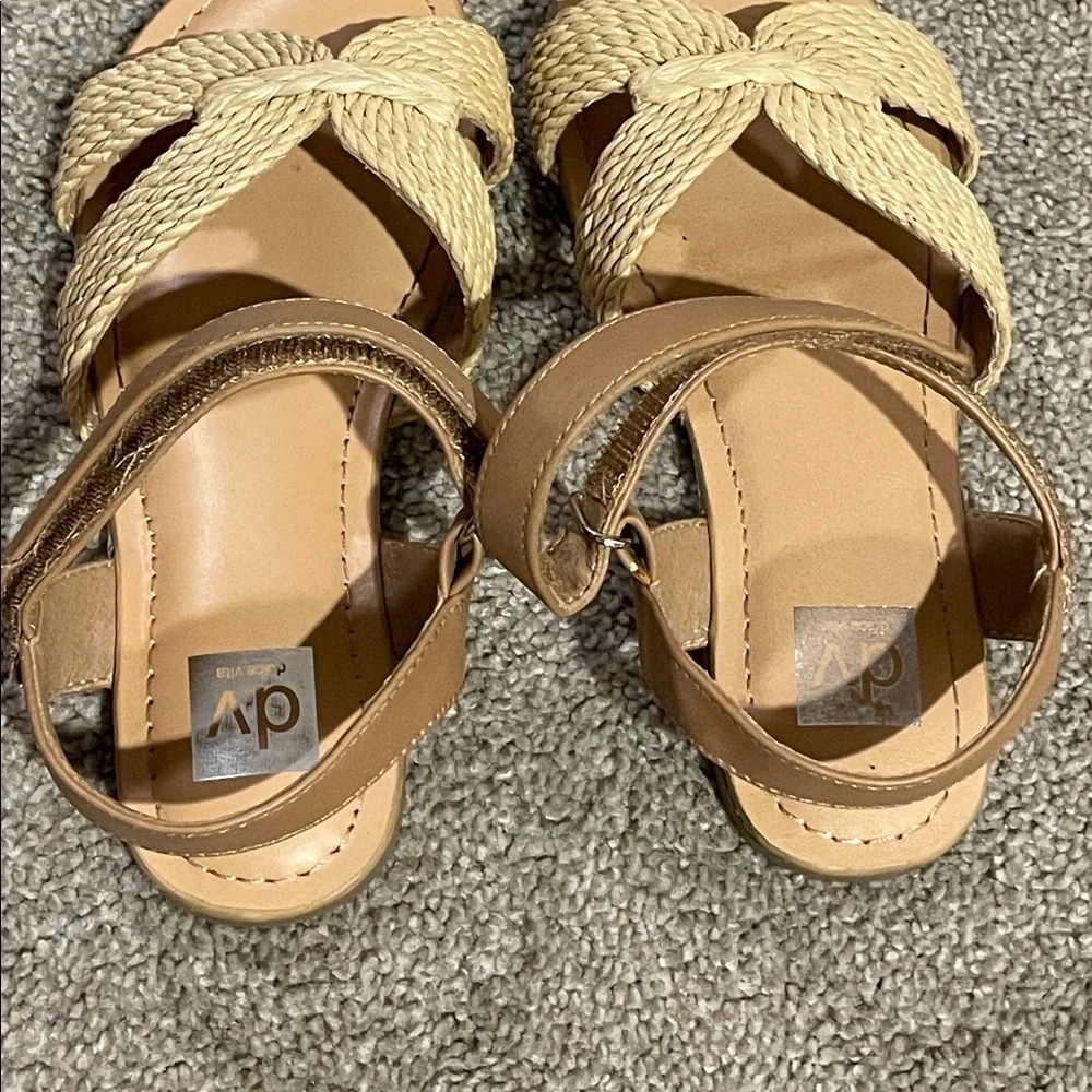 Dolce Vita Woven Detail Sandals
